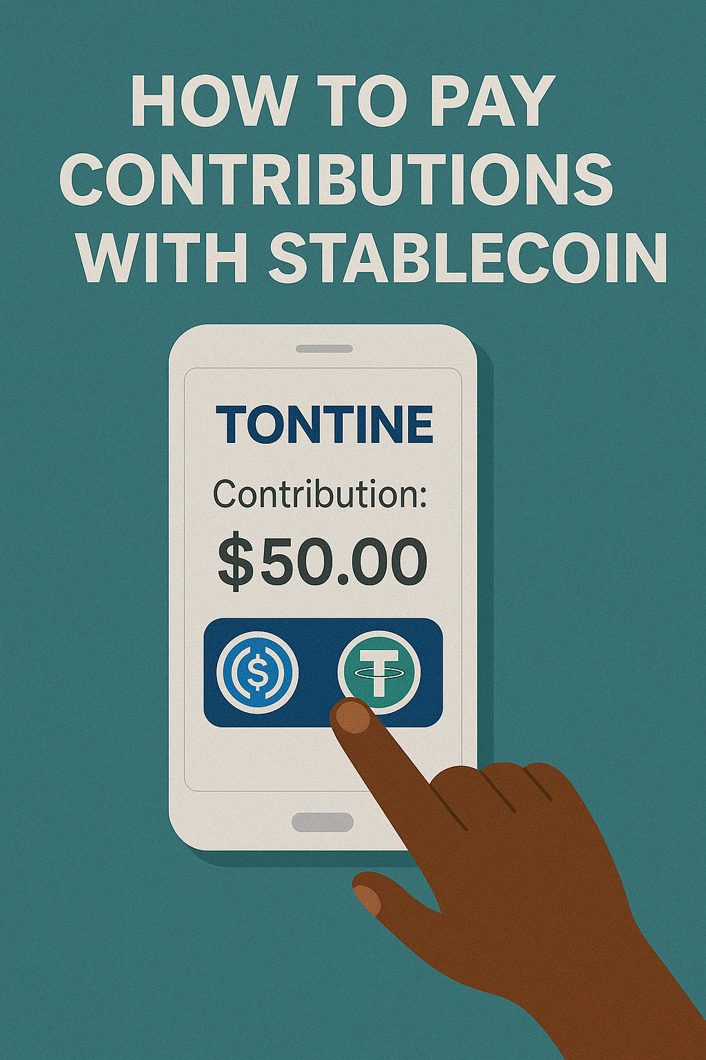 How to Pay Contributions with Stable Coins